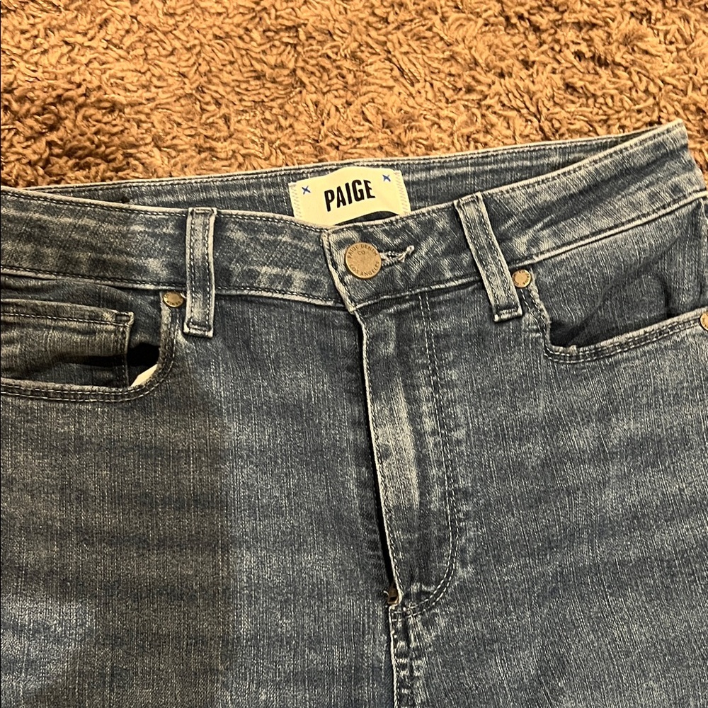 PAIGE High Rise Blue Women's Jeans